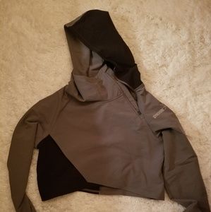 Gymshark Colorblock CroppedbHoodie